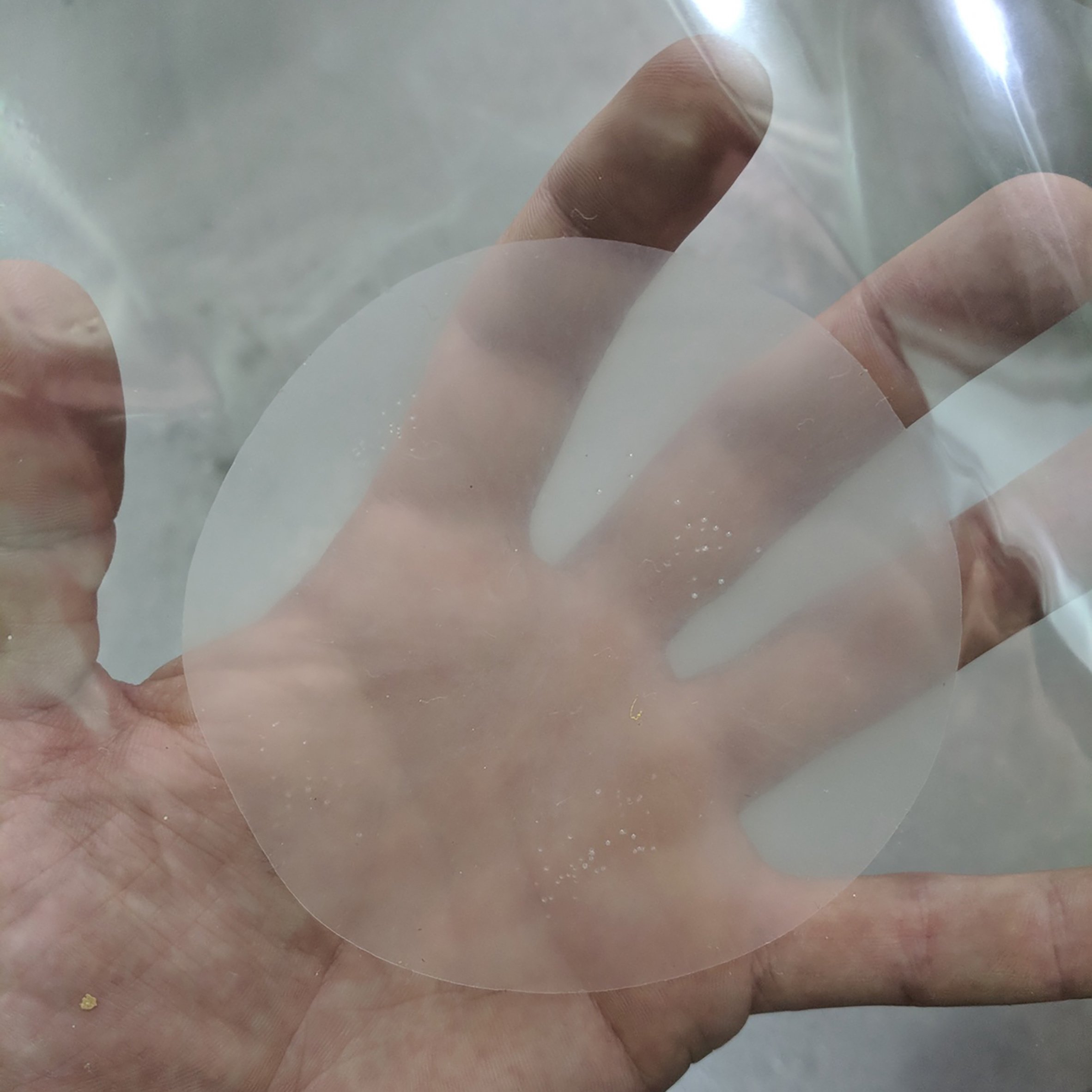 Full Cycle Bioplastics material made from renewable materials. Image source: https://dezeen.com