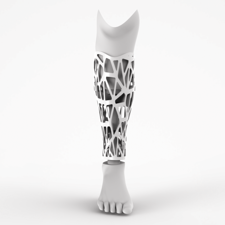 form prosthetics cover white