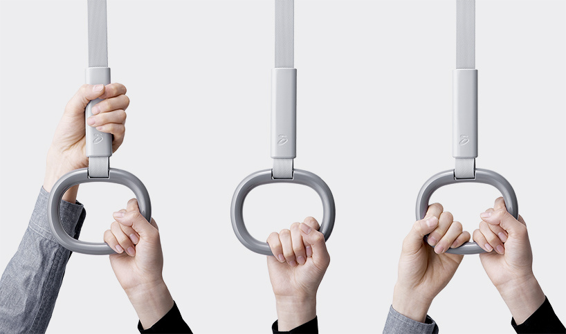 Train Strap Handle by Product Design Center, Tokyo. Source: Designboom