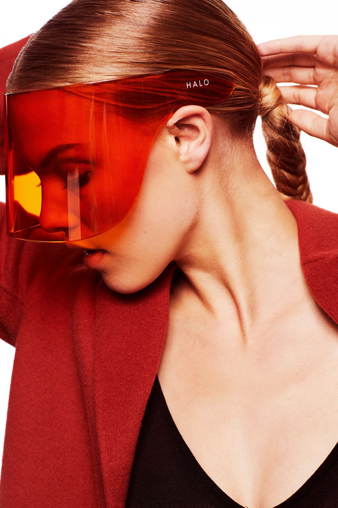 Halo visor red