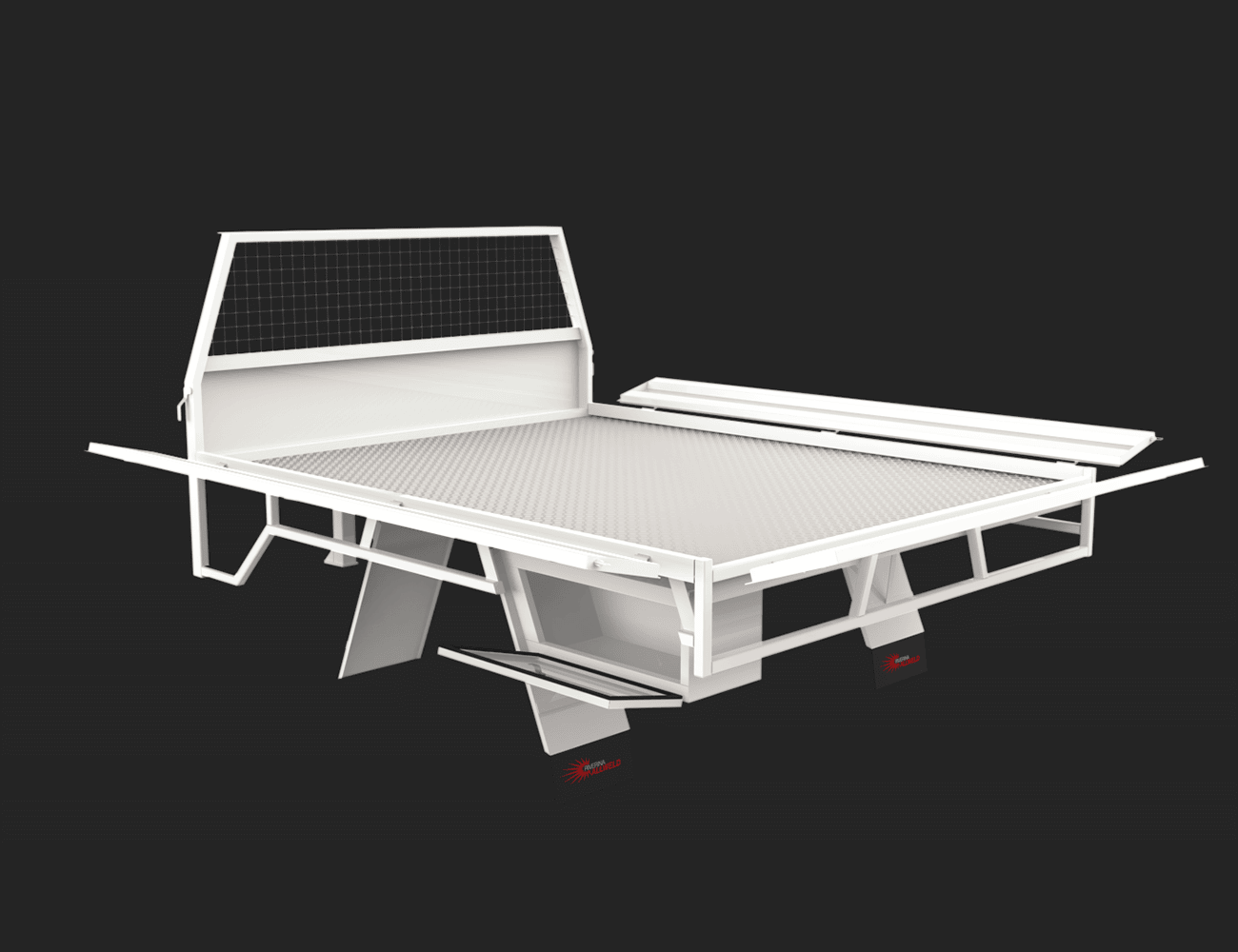 Steel-Fabrication Riverina Allweld Ute Tray Bodies - hone.pd - product design