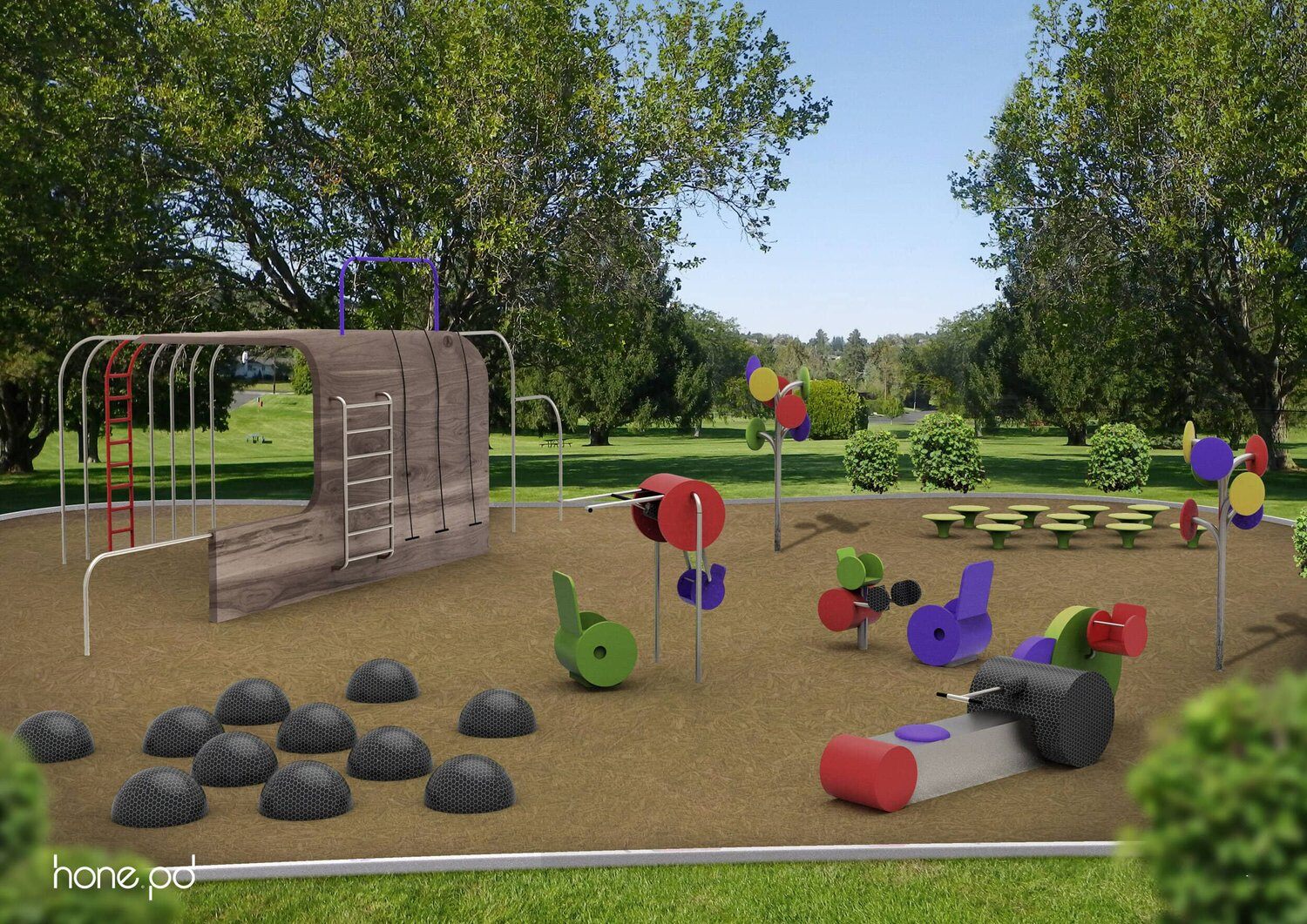 Playground Equipment - hone.pd Industrial design outdoor equipment Playground Equipment - hone.pd Industrial design outdoor equipment