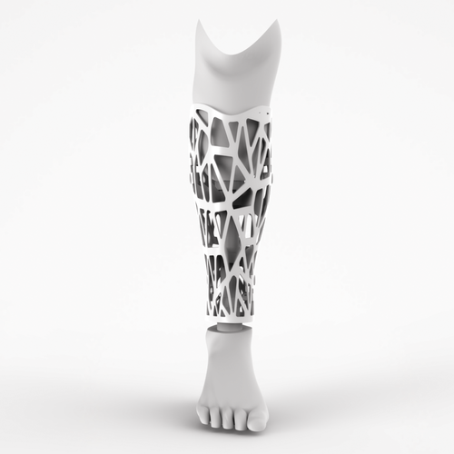 form prosthetics cover white