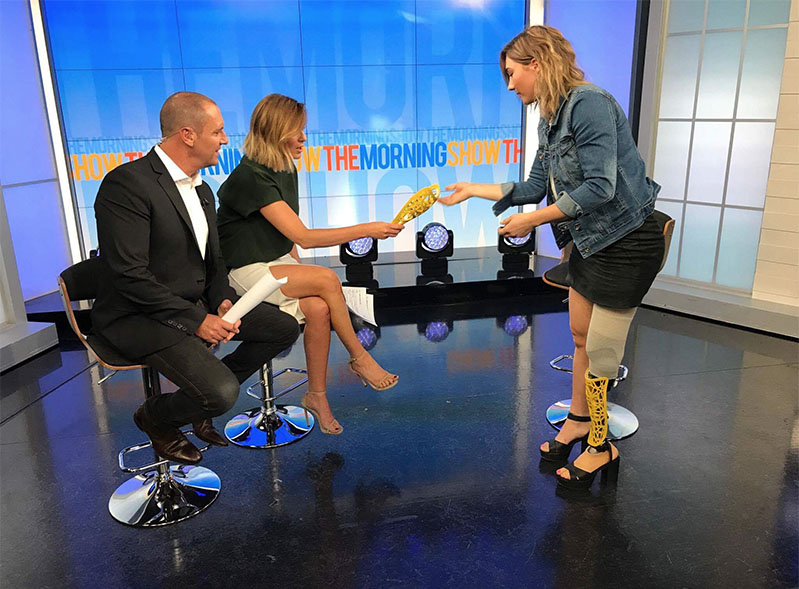 Joany Badenhorst with Form Prosthetics cover